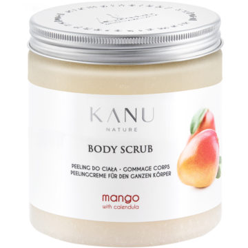 Exfoliant corporal cu mango și gălbenele