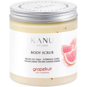 Exfoliant corporal cu grapefruit și merișor