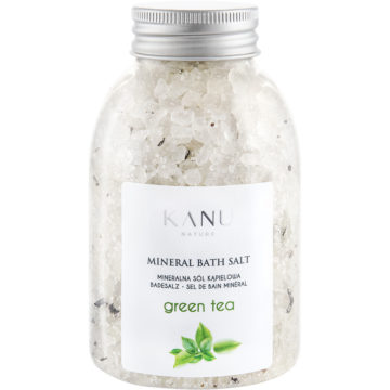 Sare de baie minerală cu ceai verde