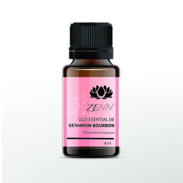 Ulei esențial pur și terapeutic de Geranium Bourbon - 5 ml