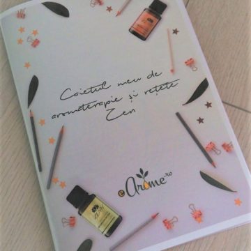 Caiet de rețete de aromaterapie - Caietul meu de rețete